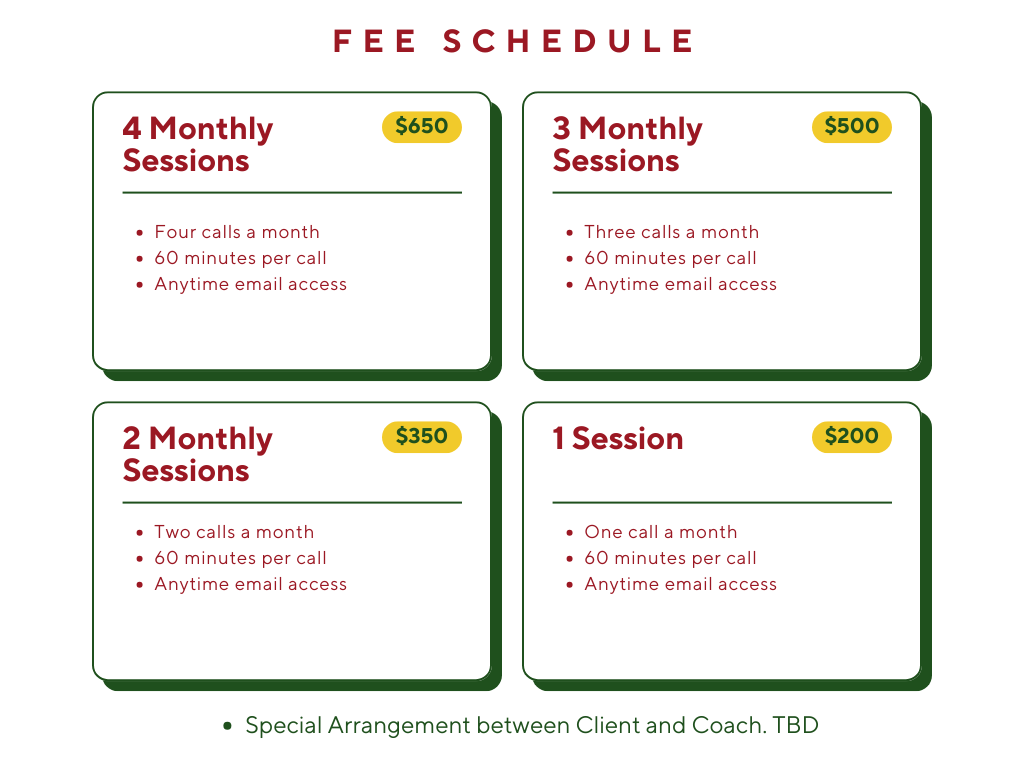 Coaching Fees